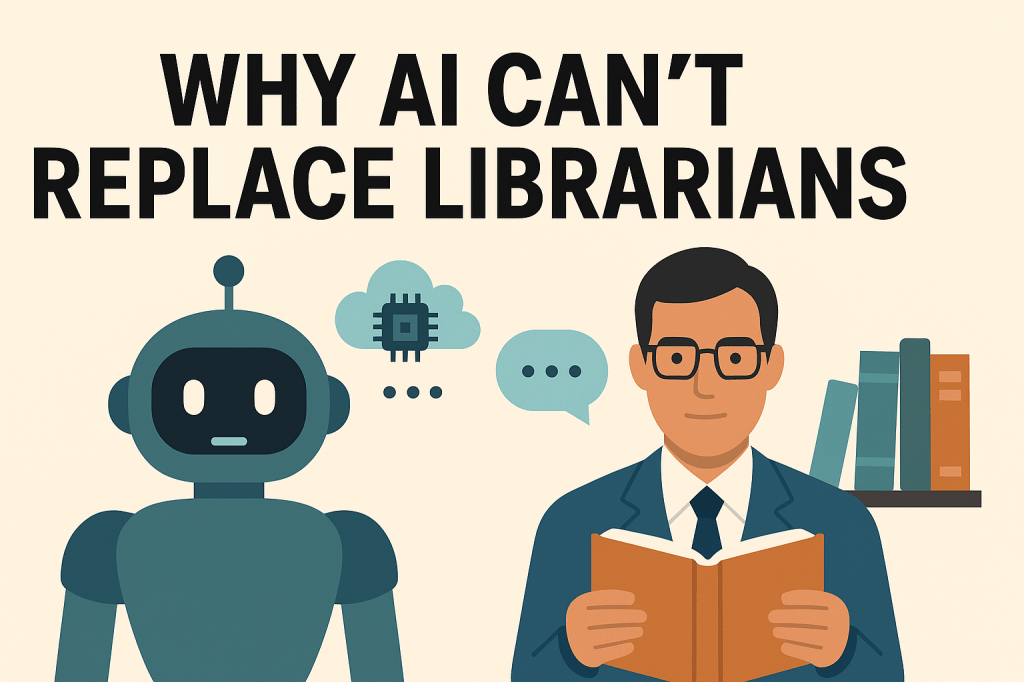 Why AI can’t replace&nbsp;librarians